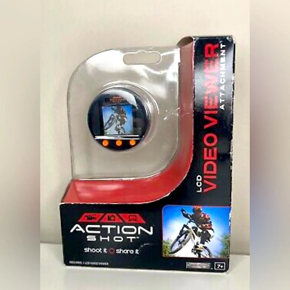 NWT NIB Jakks Pacific Action Shot LCD Digital Video Viewer Attachment Camera Acc